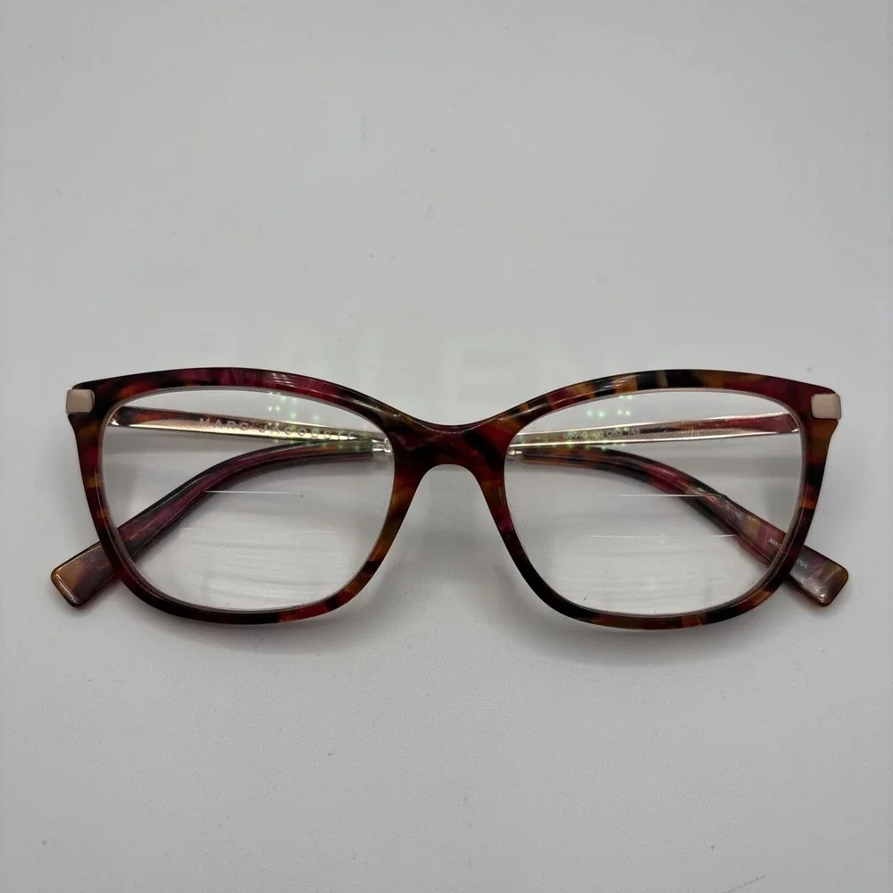 MARC JACOBS EYEGLASS FRAME MARC 400 O63 54/18/145 RED PINK ORANGE GOLD #D169